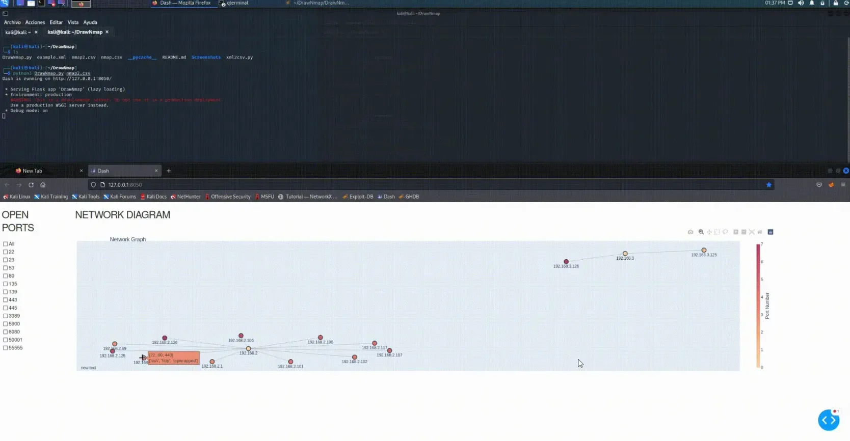 Visualizing Network Reconnaissance with Nmap and DrawNmap