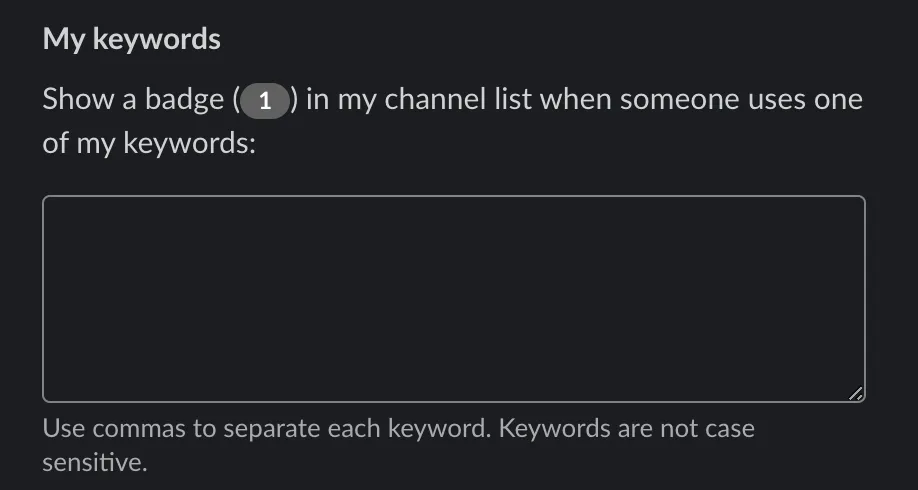 Slack Channels