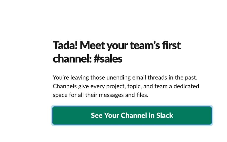 Slack Workspace Creation